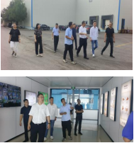 河南安蘭莘星生物科技有限公司一行到健達(dá)考察